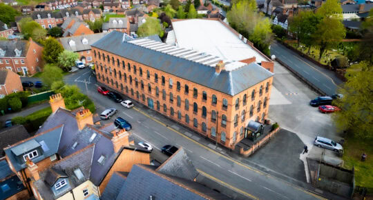 Minerva Mill listed building