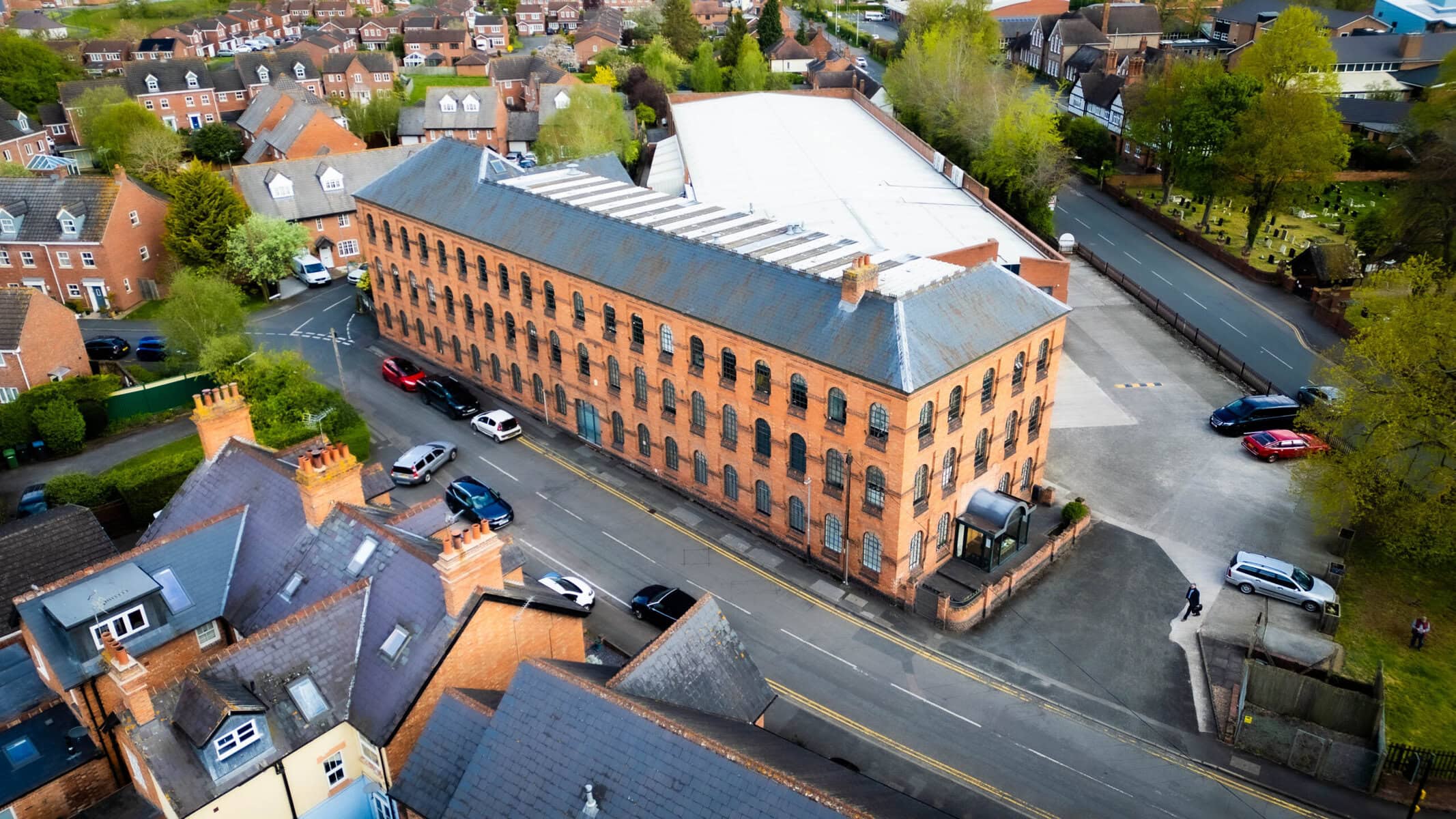 Minerva Mill listed building